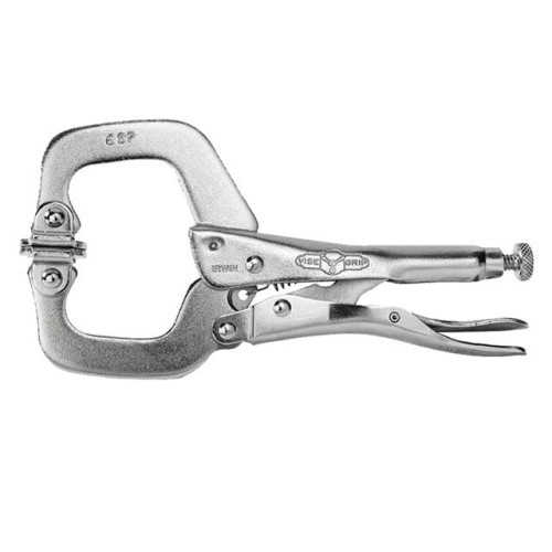 Irwin Vise-Grip 6SP Locking C Clamp Swivel Pad 150mm (6in)