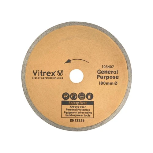 10 3407 Diamond Blade Standard 180mm