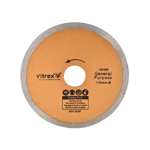 10 3409 Diamond Blade Standard 110mm