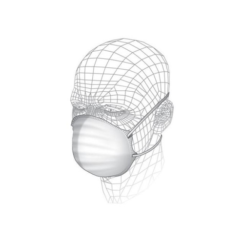 Vitrex Fold Flat Cup Respirator (3 Pack)