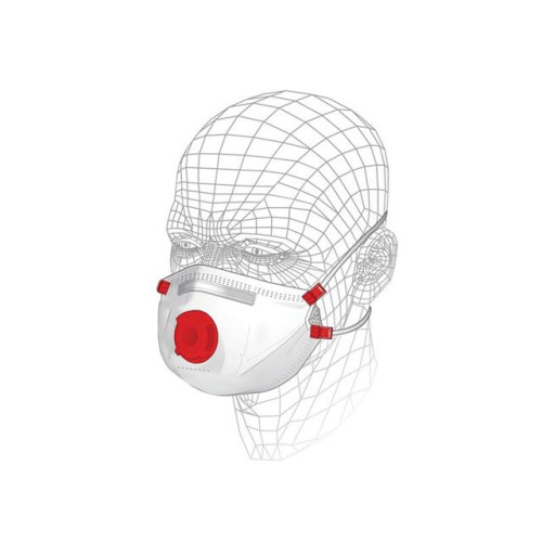 Vitrex Premium Valved Multipurpose Respirator P3 (Pack 3)