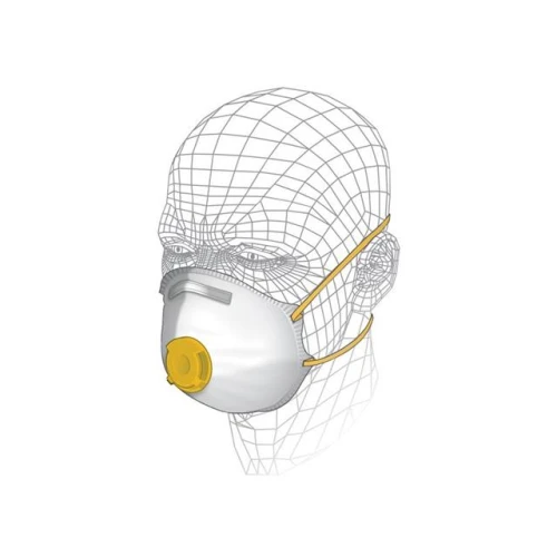 Vitrex Premium Valved Power Tool & MDF Respirator P2