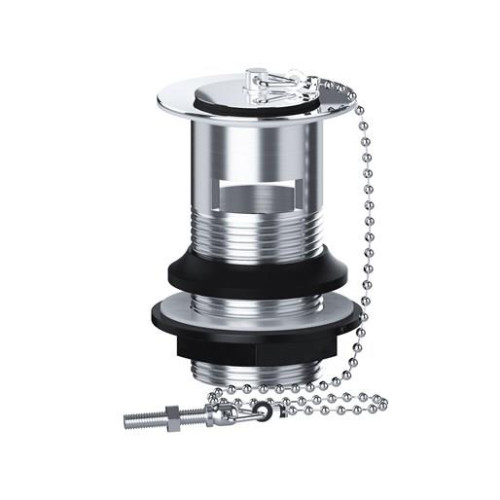 Basin Waste & Overflow Chrome Slotted