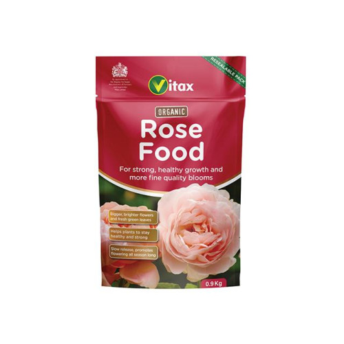 Vitax Organic Rose Food 0.9kg Pouch
