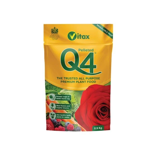 Vitax Q4 Premier All Purpose Fertiliser 0.9kg Pouch