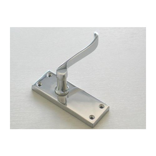 Budget Victorian Scroll Brass Latch Furniture