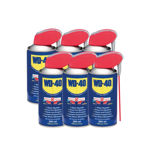 WD-40Â® Multi-Use Smart Straw 300ml x 6
