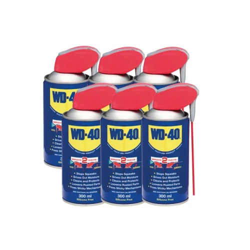 WD-40&Acirc;&reg; Multi-Use Smart Straw 300ml x 6