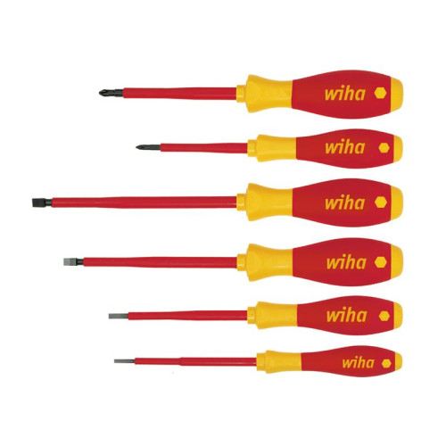 Wiha SoftFinish® electric SL/PH Screwdriver Set, 6 Piece