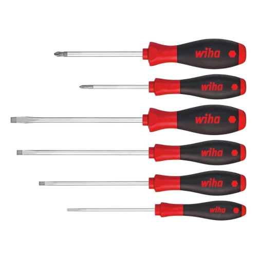 Wiha SoftFinish&Acirc;&reg; SL/PH Screwdriver Set, 6 Piece