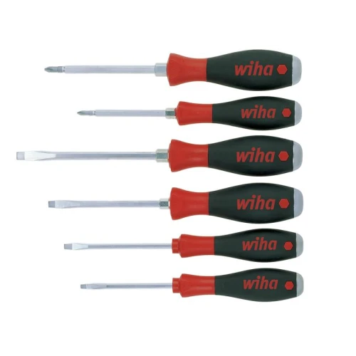 Wiha SoftFinish&Acirc;&reg; SL/PH Hex Blade Screwdriver Set, 7 Piece