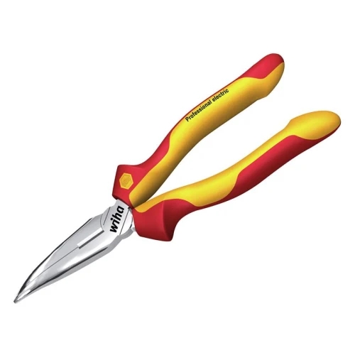 Wiha Professional electric Bent Needle Nose Pliers 200mm