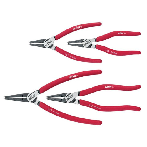 Wiha MagicTipsÂ® Classic Circlip Pliers Set, 4 Piece