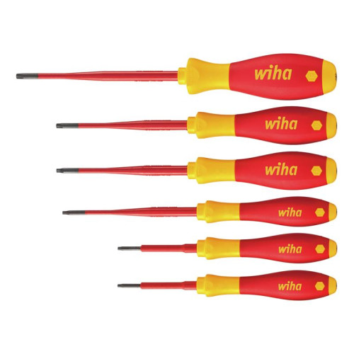 Wiha SoftFinish® electric slimFix TORX® Screwdriver Set, 6 Piece