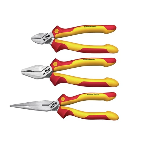 Wiha Industrial electric Pliers Set, 3 Piece