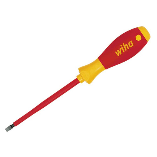 Wiha SoftFinishÂ® electric slimFix Screwdriver Slotted 5.5 x 125mm