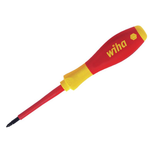 Wiha SoftFinishÂ® electric slimFix Screwdriver Pozidriv PZ1 x 80mm