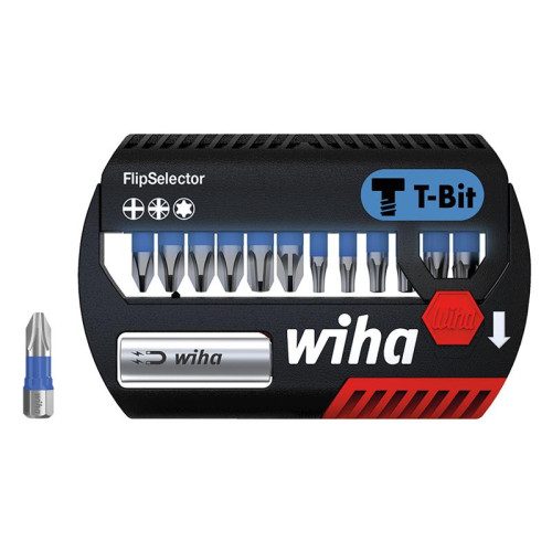 Wiha FlipSelector T-Bit Set, 13 Piece
