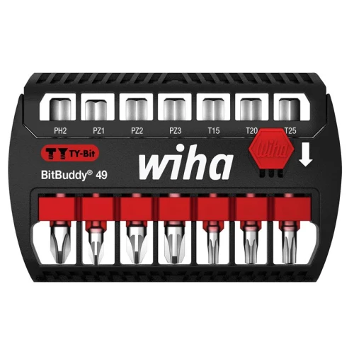 Wiha BitBuddy&Acirc;&reg; TY Bit Set, 7 Piece