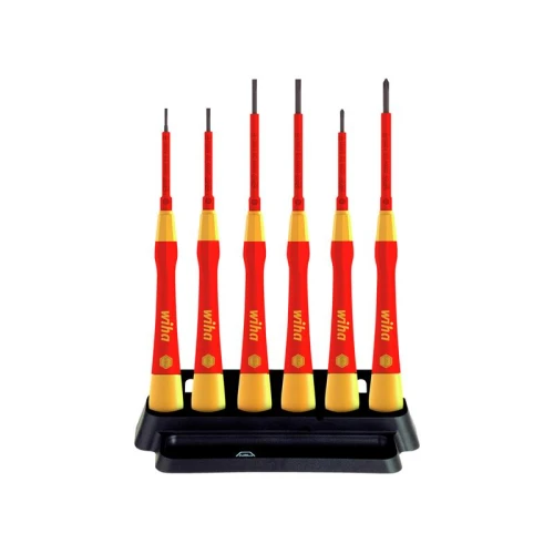 Wiha PicoFinish&Acirc;&reg; SL/PH Fine VDE Screwdriver Set, 7 Piece