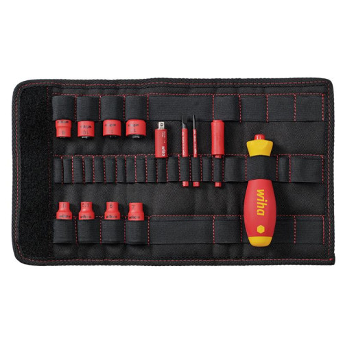 Wiha slimVario® electric Screwdriver and Nut Driver Set, 13 Piece