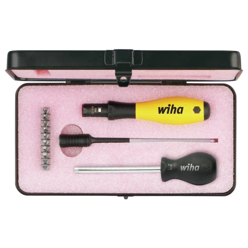 Wiha TorqueVario&Acirc;&reg;-S ESD Screwdriver Set, 14 Piece (inc. Case)