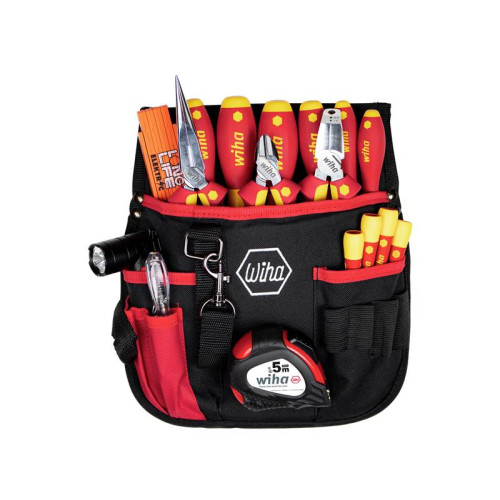 Wiha electrician Tool Set, 18 Piece (inc. Belt Pouch)