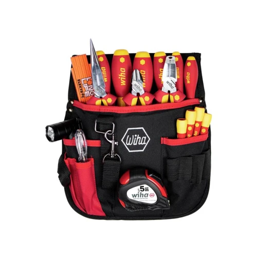 Wiha electrician Tool Set, 18 Piece (inc. Belt Pouch)