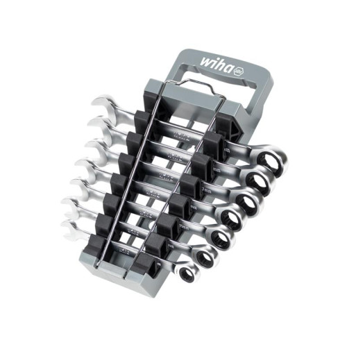 Wiha Ring Ratchet Spanner Set, 8 Piece