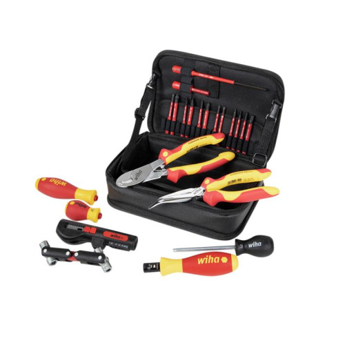 Wiha Wall Box Installation Tool Set, 22 Piece