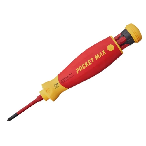 Wiha electric PocketMax&Acirc;&reg; Screwdriver Set, 5 Piece