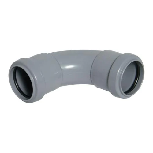Pushfit - Swept Bend 40mm - Light Grey