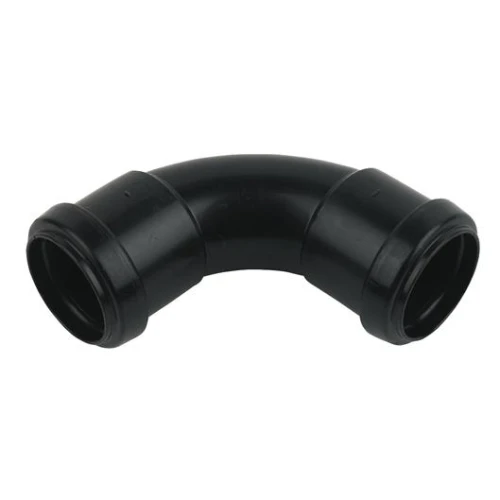Pushfit - Swept Bend 40mm - Black