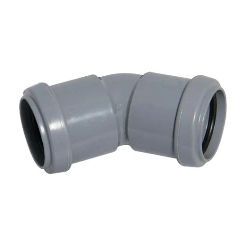 Pushfit - 45 deg Obtuse Bend 40mm - Light Grey
