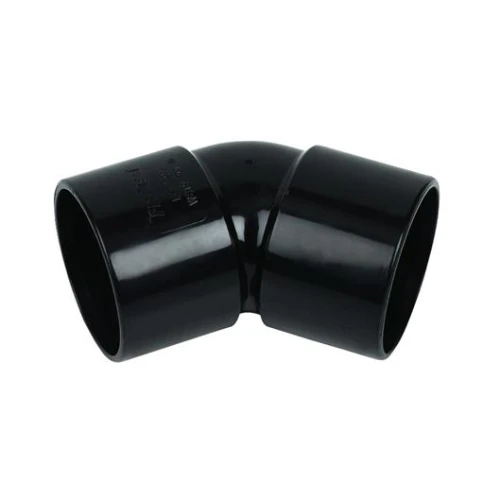 Solvent - 45 Deg Obtuse Bend 32mm - Black
