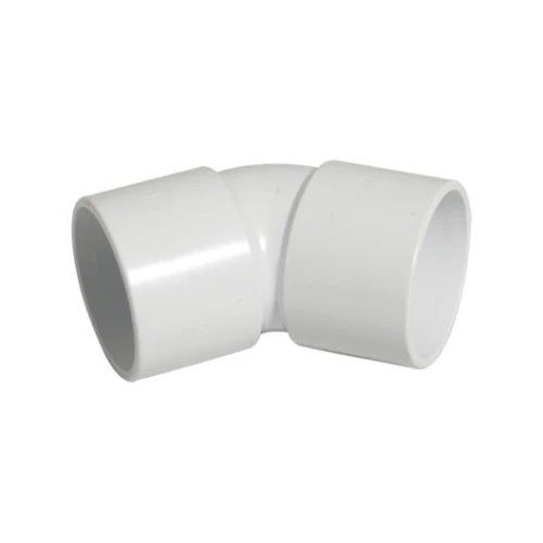 Solvent - 45 Deg Obtuse Bend 40mm - White