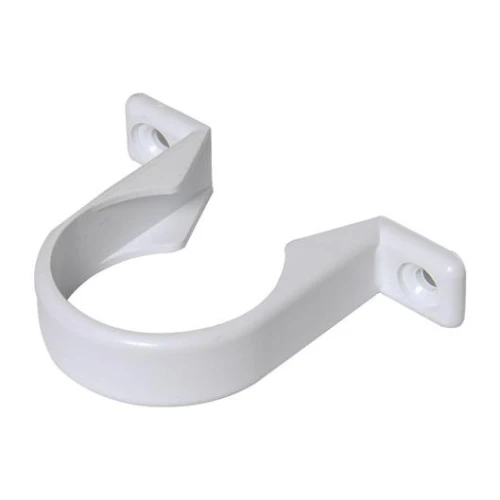 Universal - Pipe Clip 40mm - White