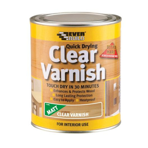 CLEAR VARNISH MATT 2.5LTR