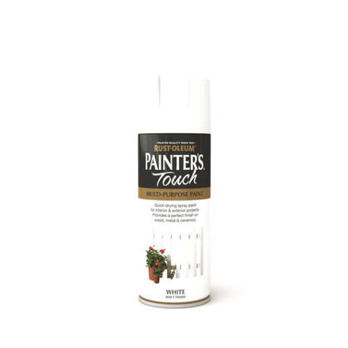 Rust-Oleum Painters Touch White Matt 400Mls