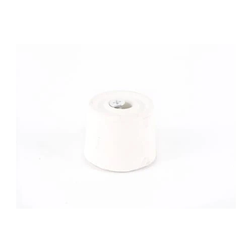 White PVC Door Stop (2 per Card) 35mm White