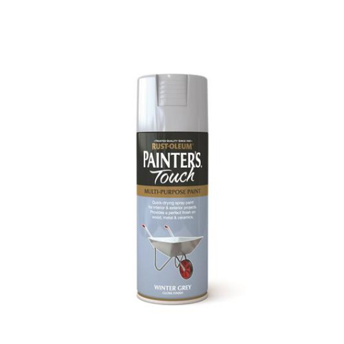Rust-Oleum Painters Touch Winter Grey Gloss 400Mls