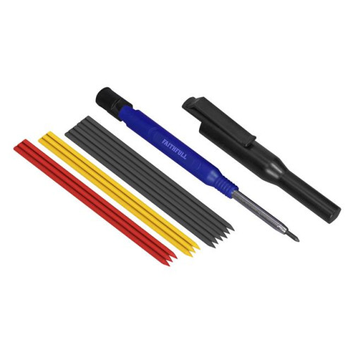 Faithfull Long Reach Pencil & Marking Set