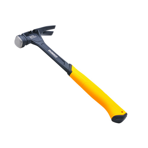 DeWalt 20oz Claw Hammer & 3 Piece Nail Punch Set