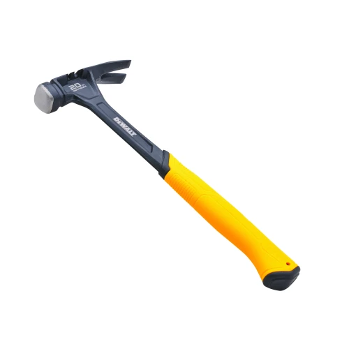 DeWalt 20oz Claw Hammer & 3 Piece Nail Punch Set