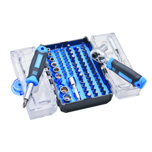 Faithfull 78 Piece Screwdriver Bit & Socket Set