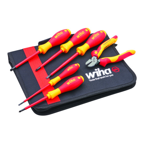 Wiha Electricians VDE Screwdriver & Plier Set