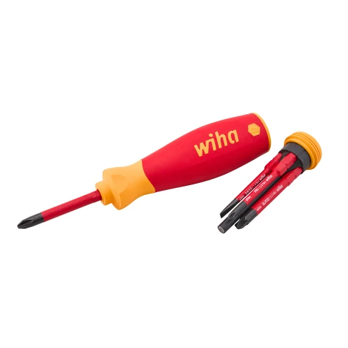 Wiha 6 Piece Slimfix VDE Screwdriver Set