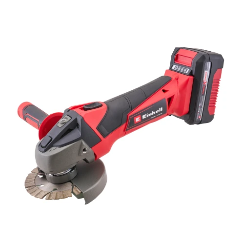 Einhell 18V Angle Grinder with 1 x 4Ah Li-ion Battery