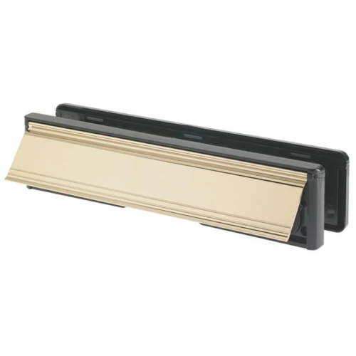 Yale Letter Plate 300mm (12in) PVD Gold Visi