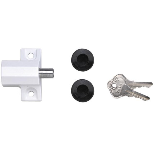 Yale P114 Patio Door Lock White Finish Visi